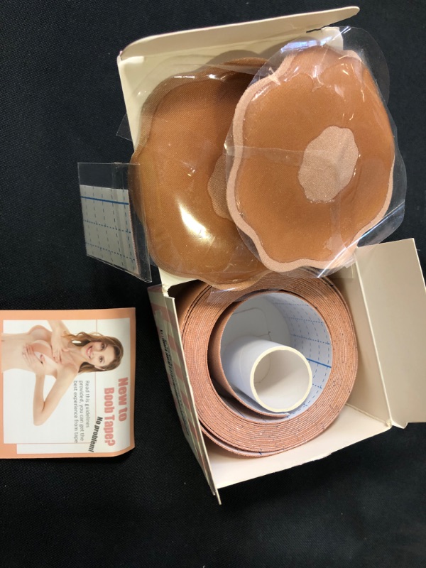 Photo 3 of Boob Tape and 2 Pcs Petal Backless Nipple Cover Set