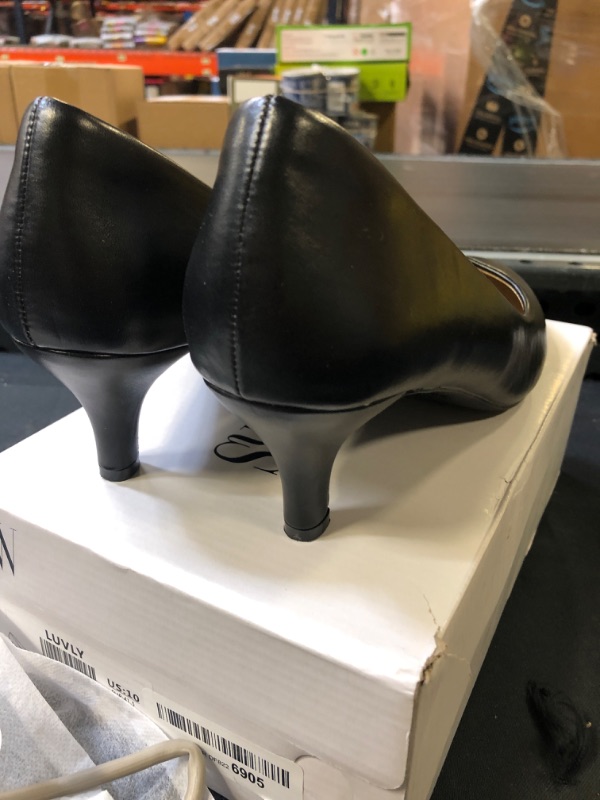 Photo 1 of DREAM PAIRS Women's Luvly Bridal Wedding Party Low Heel Pump Shoes, BLACK SIZE 10 