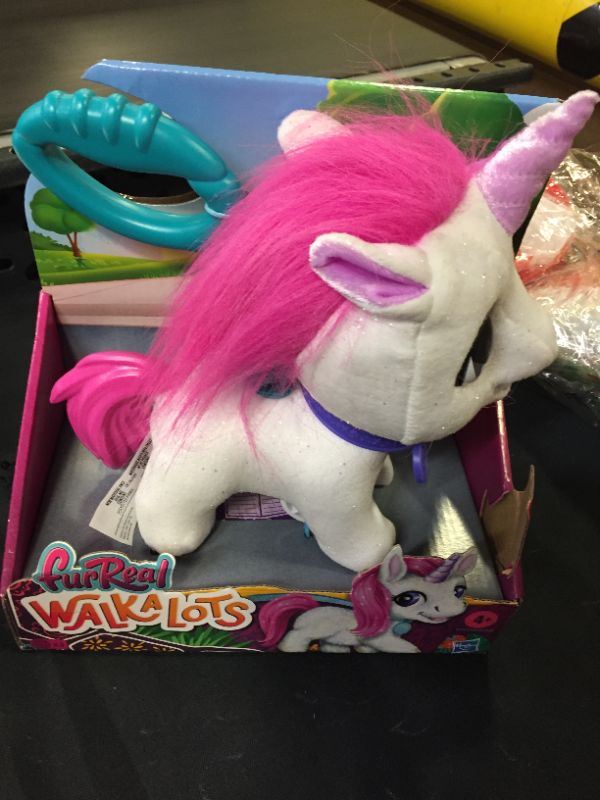 Photo 2 of Hasbro E8727 FurReal Walkalots Big Wags - Unicorn
