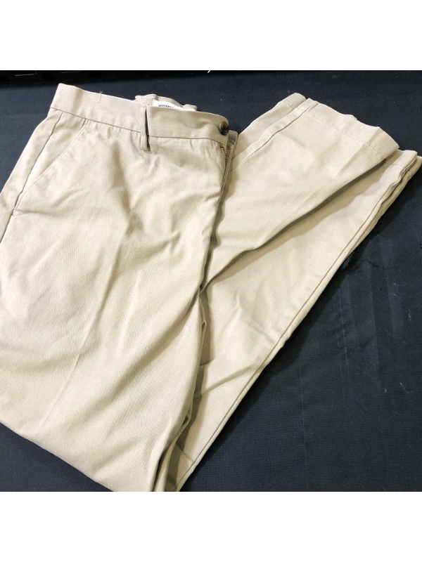 Photo 2 of Amazon Essentials Men's Classic-fit Wrinkle-Resistant Flat-Front Chino Pant, 34W X 29L