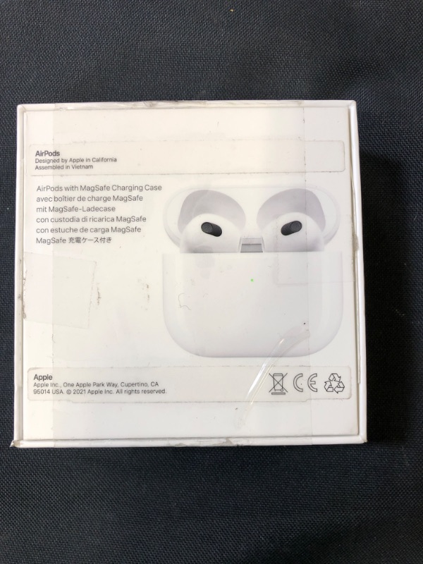 Photo 2 of Apple AirPods with Charging Case (3rd Generation)