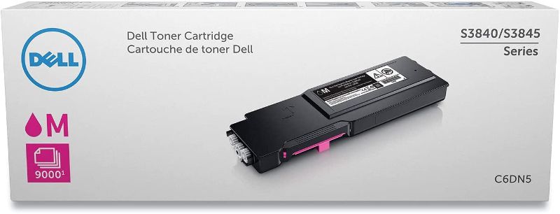 Photo 1 of Dell C6DN5 High Yield Magenta Toner Cartridge for S3840cdn, S3845cdn
sealed 
