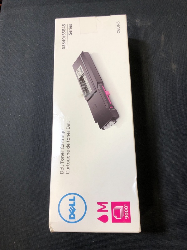 Photo 2 of Dell C6DN5 High Yield Magenta Toner Cartridge for S3840cdn, S3845cdn
sealed 