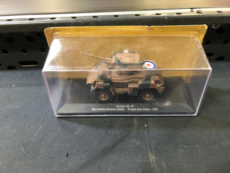 Photo 1 of Eaglemoss 1/43 Humber Mk IV Armored Car British Army 8th Infantry Div
