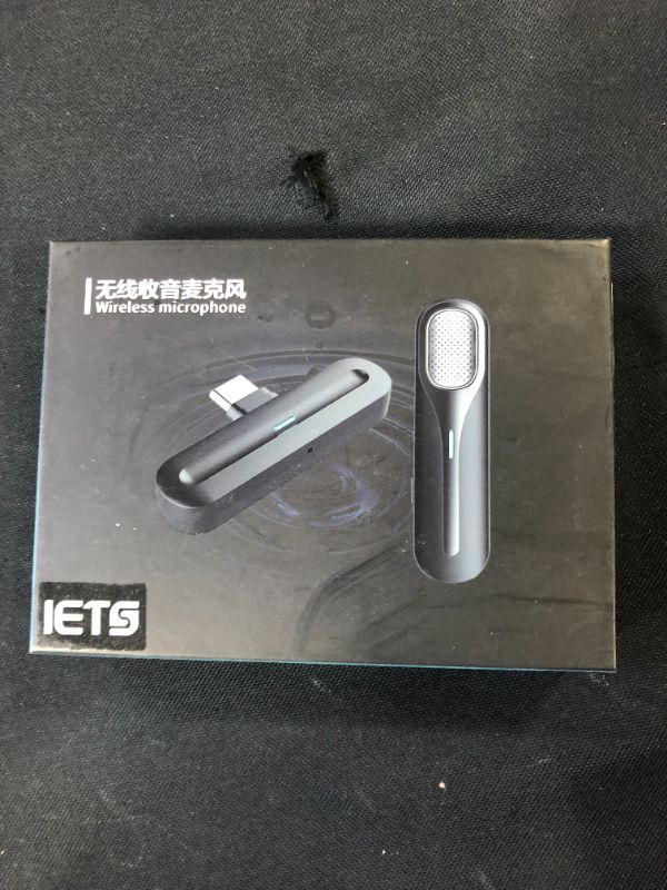 Photo 2 of IETS Wireless lavalier Microphone for iPhone with Monitoring Function, Plug-Play Microphone System for TikTok YouTube Live with Three-Level Noise Reduction, which can be Charged While Recording
sealed 