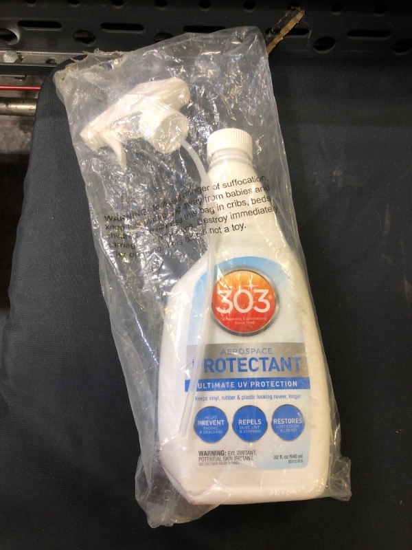 Photo 1 of 303 Aerospace Protectant - Provides Superior UV Protection, Helps Prevent Fading and Cracking, Repels Dust, Lint, and Staining, Restores Lost Color and Luster, 32oz (30313CSR) Packaging May Vary
