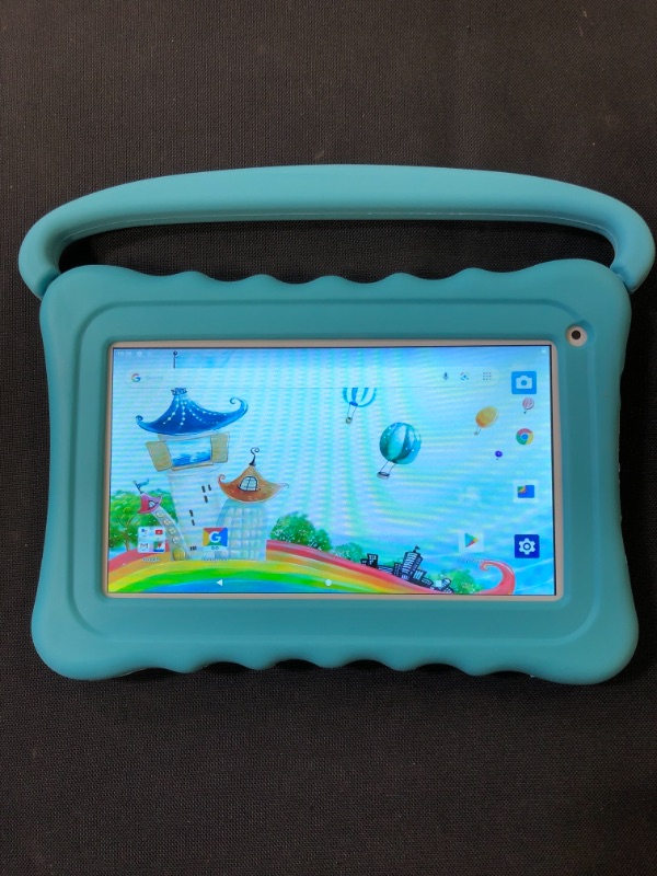Photo 3 of Kids Tablet 7 inch Toddler Tablet for Kids Edition Tablet with WiFi Dual Camera Children’s Tablet for Toddlers 32GB Android 10 with Parental Control Shockproof Case Google Play YouTube Netflix (Blue)

