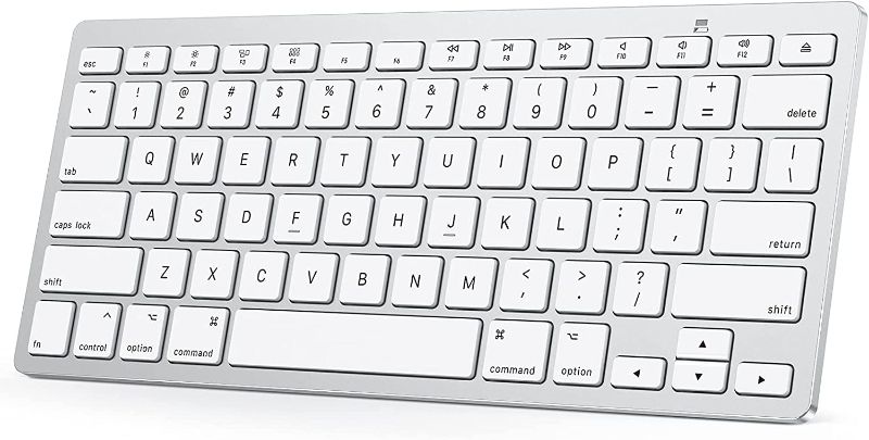 Photo 1 of Bluetooth Keyboard for Mac, OMOTON Compact Wireless Keyboard Compatible with MacBook Pro/Air, iMac, iMac Pro, Mac Mini, Mac Pro Laptop and PC
