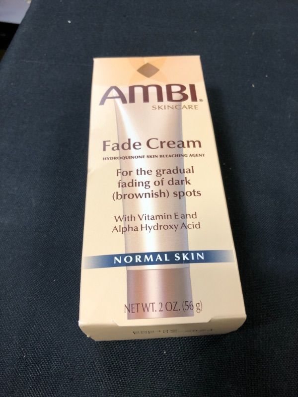 Photo 2 of Ambi Skincare Fade Cream for Normal Skin, Dark Spot Remover for Face & Body, Treats Skin Blemishes & Discoloration, Improves Hyperpigmentation, Corrector, 2 Oz
