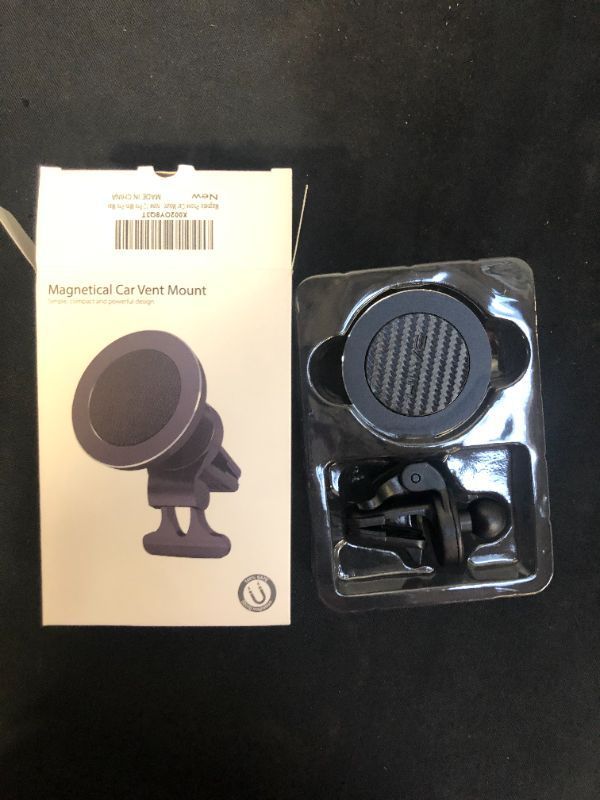 Photo 1 of Mag-Safe Car Mount for iPhone 13 : Magnetic Phone Car Mount - 360° Adjustable Air Vent Phone Holder for Car, Car Phone Holder for iPhone 13/12 Pro Mini Pro Max
