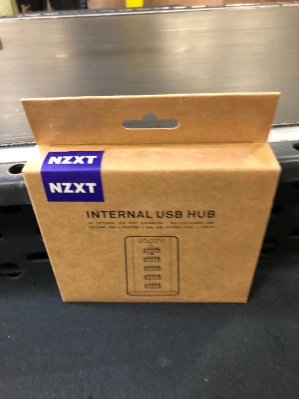 Photo 2 of NZXT Internal USB Hub 3 - AC-IUSBH-M3-4 Internal USB 2.0 Ports - 3M Dual Lock Tapes - Magnetic Body - Plug and Play
