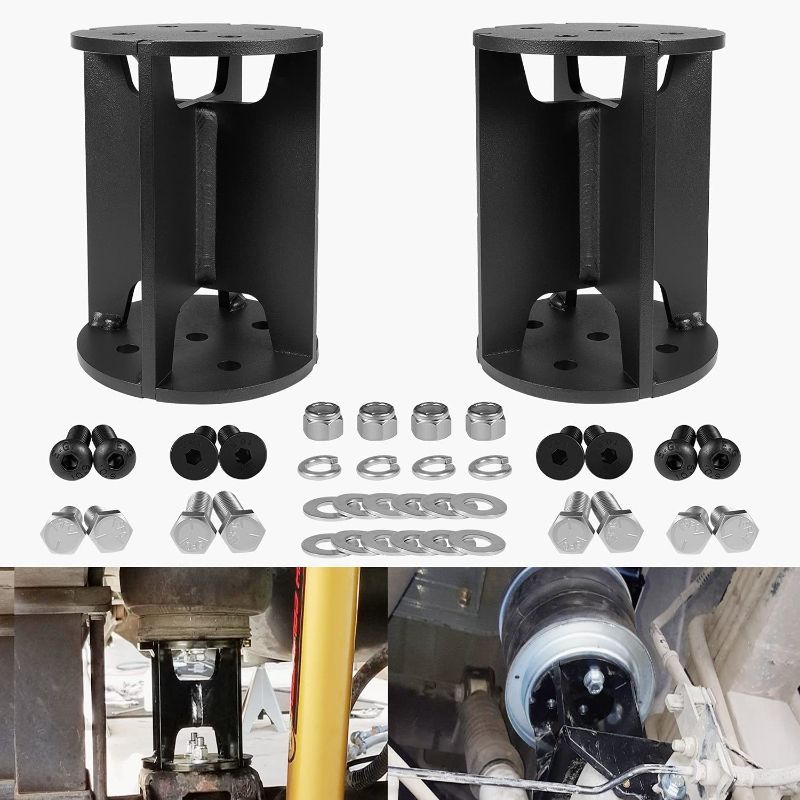 Photo 1 of 52460 Air Lift Spacers 6” Compatible with Most Air Spring Lift Kits
