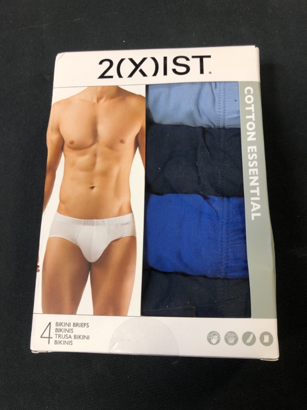 Photo 1 of 2(X)IST Men's Essential Cotton Bikini Brief 4-Pack
