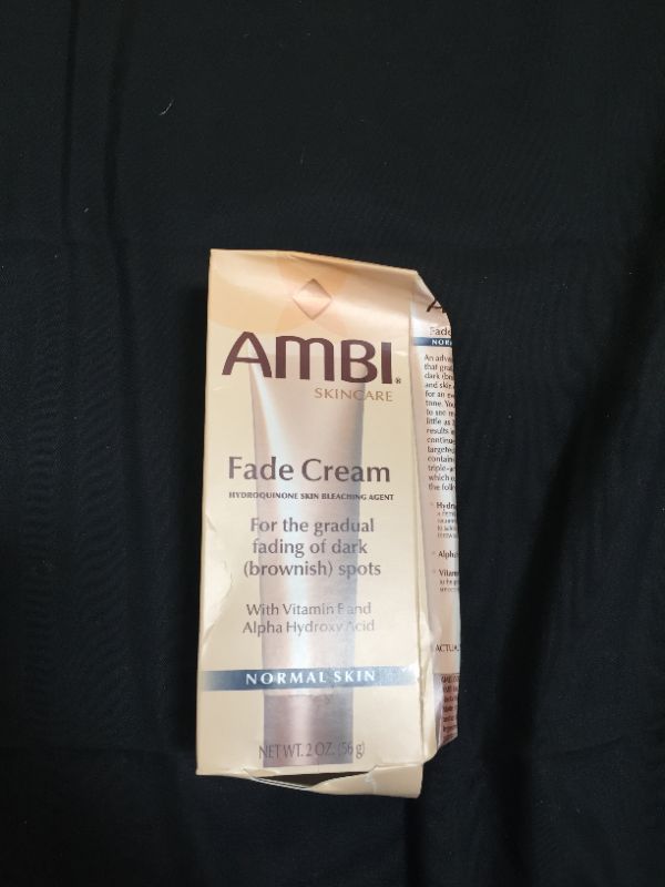 Photo 2 of Ambi Skincare Fade Cream for Normal Skin, Dark Spot Remover for Face & Body, Treats Skin Blemishes & Discoloration, Improves Hyperpigmentation, Corrector, 2 Oz
EXP 02/2024