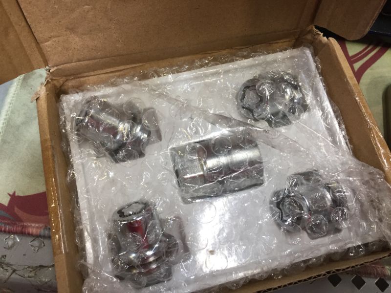 Photo 1 of 00276-00900 Wheel Lock Lug Nuts M12 x 1.5 Compatible with Toyota. Suitable for Toyota Camry,Tacoma,Corolla Highlander?Avalon?RAV4?Sienna?Venza Celica?Prius?Solara? Matrix?Lexus-1 Year Warranty.
