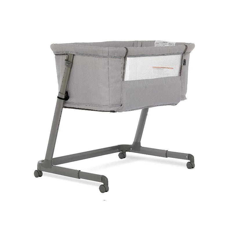 Photo 1 of Dream On Me Waves Bassinet and Bedside Sleeper & Playard, Light Gray
