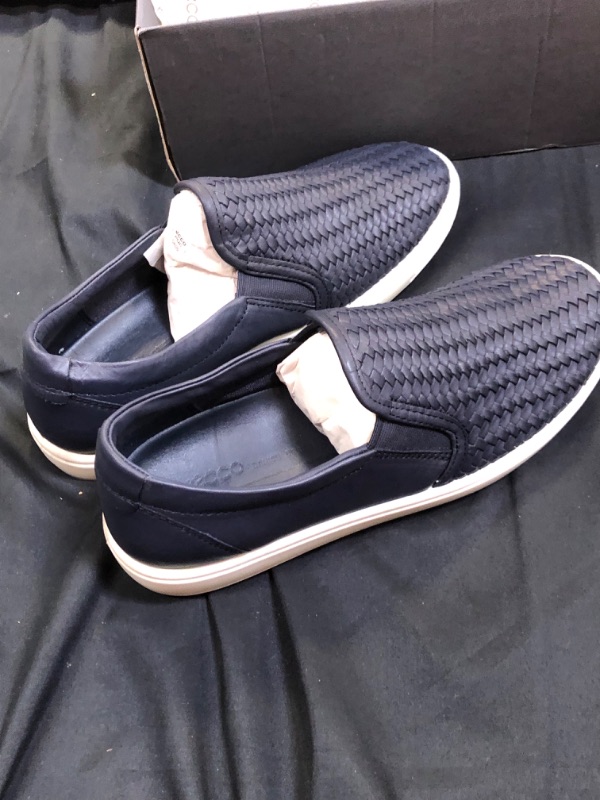 Photo 5 of ECCO Women's Soft 7 Woven Slip on 2.0 Sneaker BLUE SIZE 8 - 8.5
