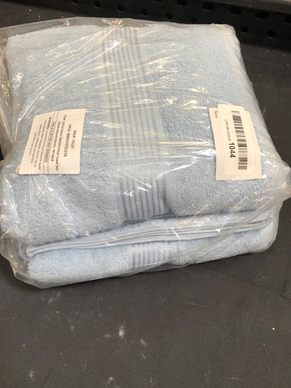 Photo 2 of Elvana Home Ultra Soft 6 Pack Cotton Towel Set