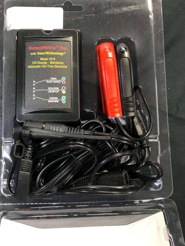 Photo 2 of BatteryMINDer 1510 12V 1.5 Amp Maintenance Charger/Desulfator