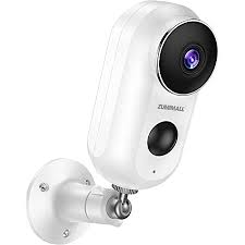 Photo 1 of 2K Security Camera Outdoor, Zumimall Battery Powered Wireless Camera for Home Security, 3MP FHD Outdoor & Indoor Rechargeable Surveillance Camera, Night Vision, Motion Detection, 2.4G WiFi
