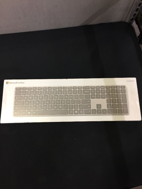 Photo 3 of Microsoft Surface Keyboard, WS2-00025, Silver (MISSING THE LETTER D)
