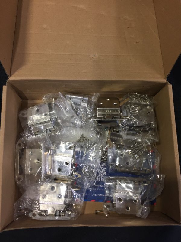 Photo 1 of CH02-S50 INSET CABINET HINGES SATIN NICKEL