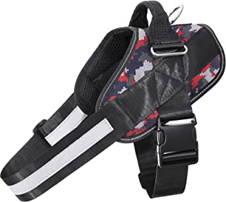 Photo 1 of Bolux Over Head Dog Harness, Easy On and Off Pet Vest Harness, Reflective Breathable and Easy Adjust Pet Halters with Nylon Handle for Small Medium Large Dogs
