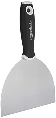 Photo 1 of Amazon Basics 6" Flexible, Soft Grip, Carbon Steel Putty Knife with Hammer End

