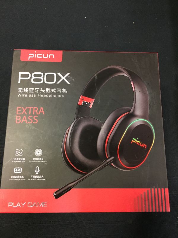 Photo 4 of 2.4GHz Wireless Gaming Headset for PS5, PS4, PC, Nintendo Switch, Dynamic EQ Ultra-Low Latency Bluetooth Gaming Headphones for Phone, 30H Playtime with Detachable Mic, 3.5MM Wired Mode for Xbox Series
