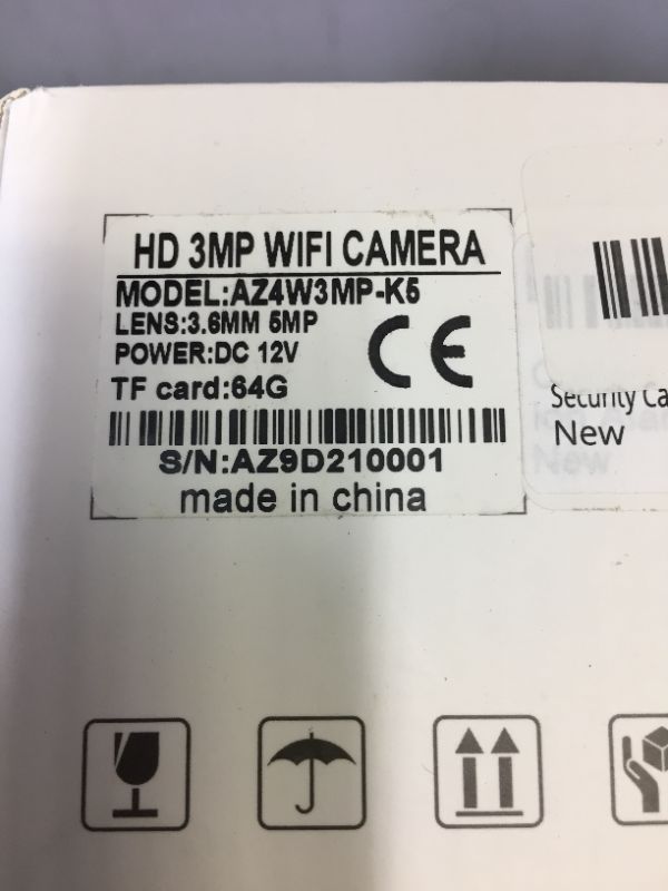 Photo 3 of FOR PARTS ONLY! STANDALONE WIFI IP CAMERA