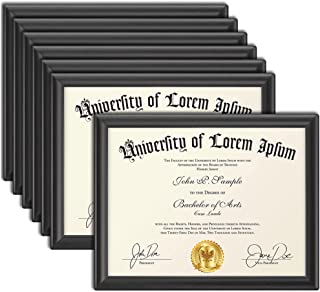 Photo 1 of 6 CERTIFICATE FRAMES 8.5IN X 11IN BLACK