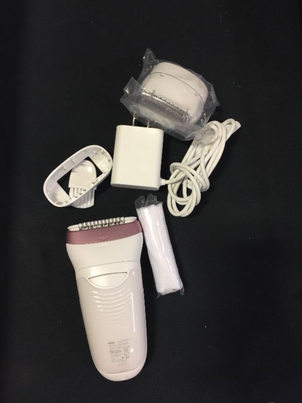 Photo 2 of Braun Epilator Silk-épil 9 9-720, Hair Removal for Women, Wet & Dry, Womens Shaver & Trimmer, Cordless, Rechargeable
