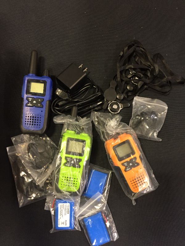 Photo 2 of TOPSUNG RECHARGEABLE WALKIE TALKIES