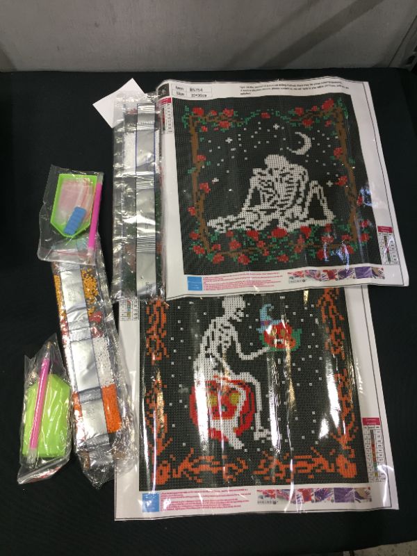 Photo 1 of 5D HALLOWEEN DIAMOND PAINTING KITS