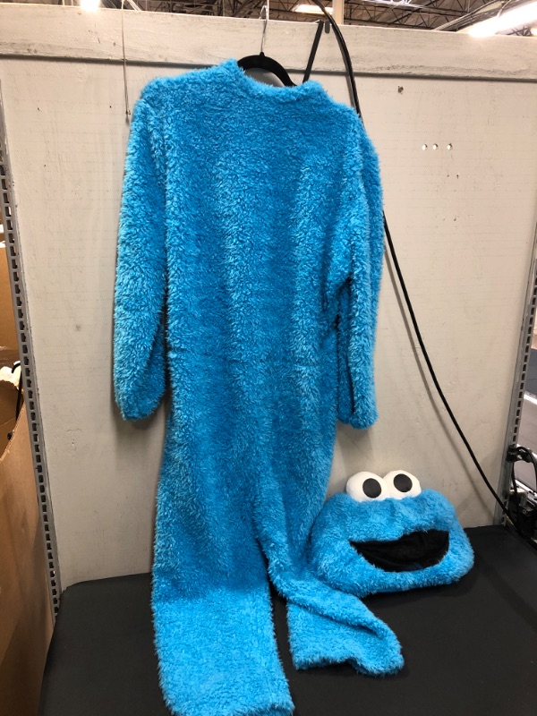 Photo 2 of Adult Prestige Cookie Monster Costume (SIZE L)