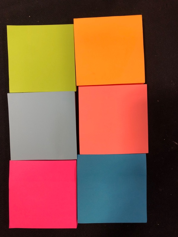 Photo 2 of (8 Pack) Sticky Notes 3x3 Inches