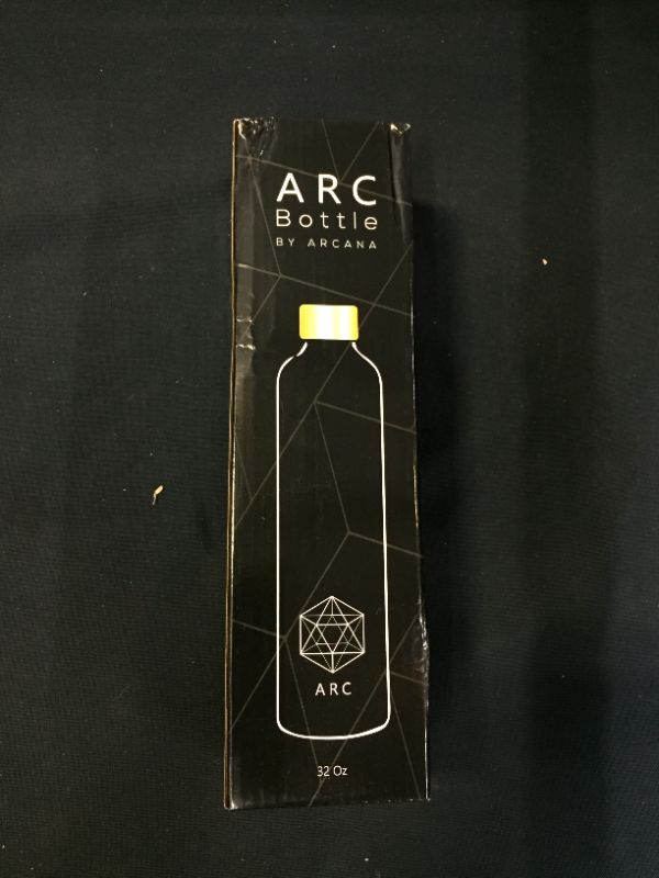 Photo 1 of Black Water Bottle With Time Marker - 32 OZ