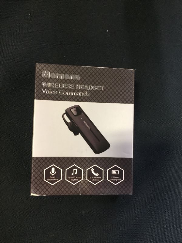 Photo 4 of Marnana Bluetooth Headset w/Voice Command Control