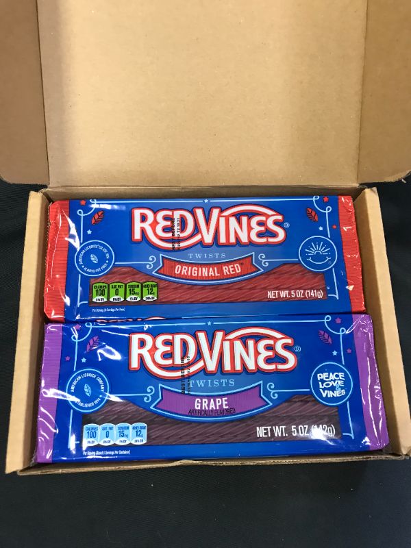 Photo 2 of Red Vines Variety Tray Box, 5 oz, 6 Count
BEST BY JULY 12 2022