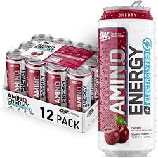 Photo 1 of AMINO ENERGY 12 PACK JUICY CHERRY FLAVOR (12 CANS) BEST BY MARCH 09 2023