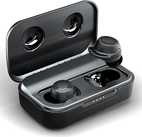 Photo 1 of Wireless Earbuds Bluetooth, AMINY U-Air6 Sport Bluetooth Earphones IPX8 Waterproof Inear Bluetooth Earbuds Wireless Headphones, 100Hrs Playtime Touch Control Wireless Earphones Built-in Mic
