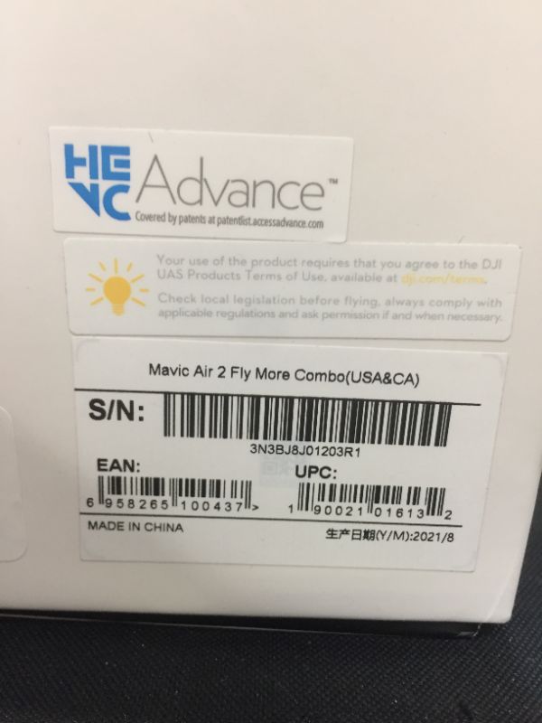 Photo 9 of DJI Mavic Air 2 Fly More Combo - Drone Quadcopter UAV with 48MP Camera 4K Video 8K Hyperlapse 1/2" CMOS Sensor 3-Axis Gimbal 34min Flight Time ActiveTrack 3.0 Ocusync 2.0, Gray
