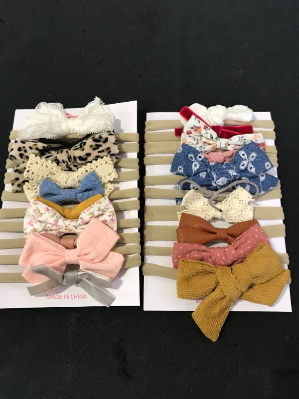 Photo 1 of 20 PCS BABY GIRL BOW HEADBAND