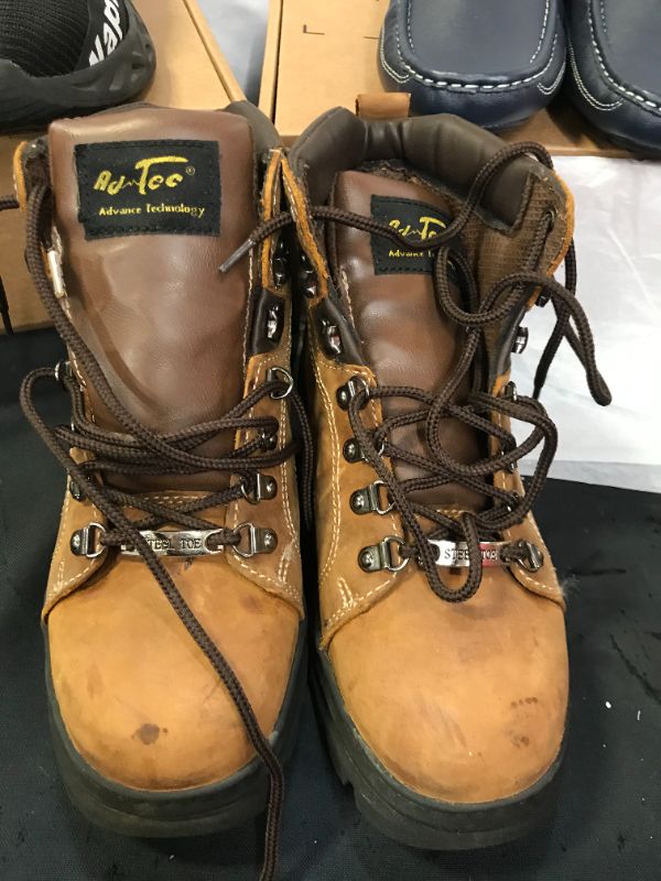 Photo 1 of MENS VERY WORN PAIRS OF SHOES  -- ALL APPROX SIZE 9.5 