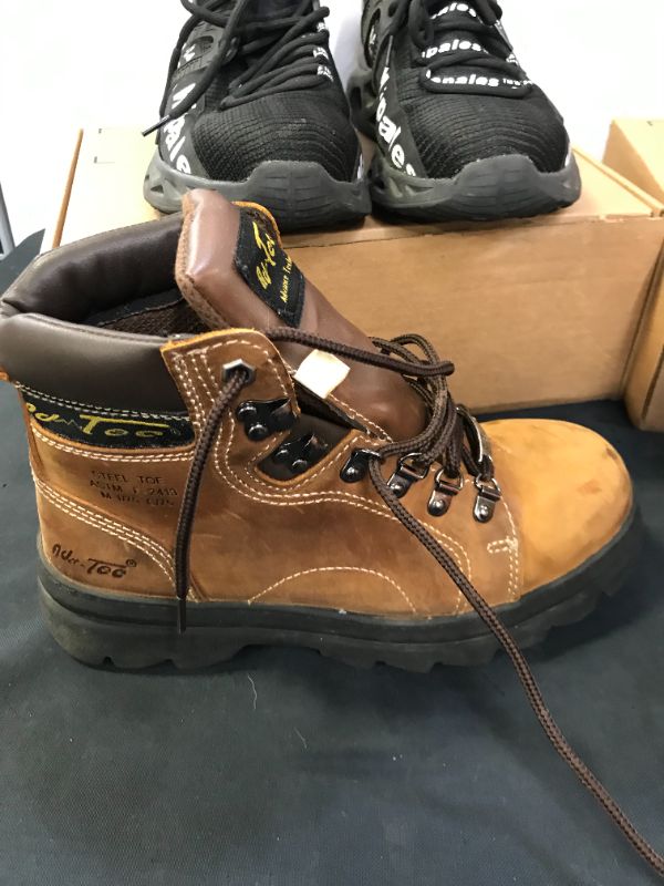Photo 1 of MENS VERY WORN PAIRS OF SHOES  -- ALL APPROX SIZE 9.5 