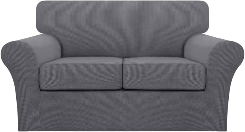 Photo 1 of  Sofa Covers for 2 Cushion Couch Sofa Slipcover Soft Couch Cover