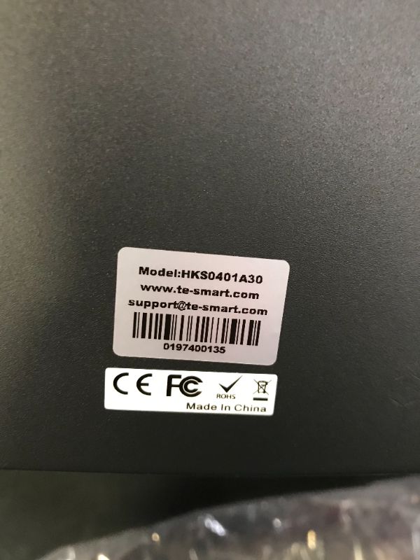 Photo 2 of 2 Port Dual Monitor KVM Switch HDMI 4K60Hz with USB Hub --- model  hks0401a30

