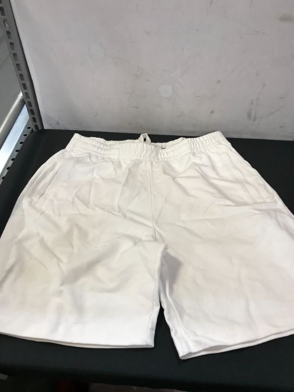 Photo 1 of MENS SIZE LARGE WHITE CALVIN KLEIN SHORTS 