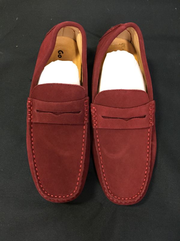 Photo 2 of Go Tour Men's Penny Loafers Moccasin Driving Shoes Slip On Flats Boat Shoes
SIZE 9.5