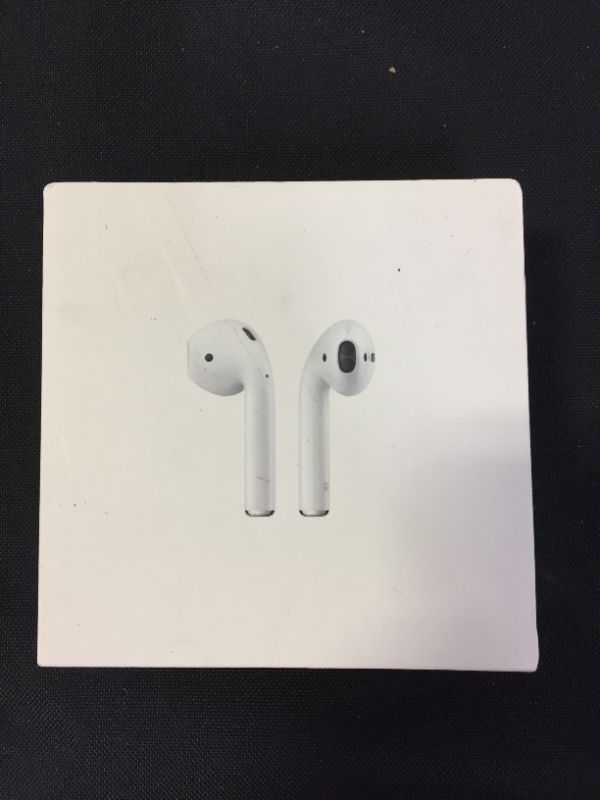 Photo 3 of Apple AirPods  Wireless Earbuds with Lightning Charging Case Included. Over 24 Hours of Battery Life, Effortless Setup. Bluetooth Headphones for iPhone
